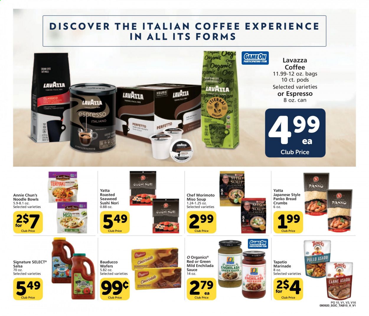 Vons Weekly Ad September 9 to September 29