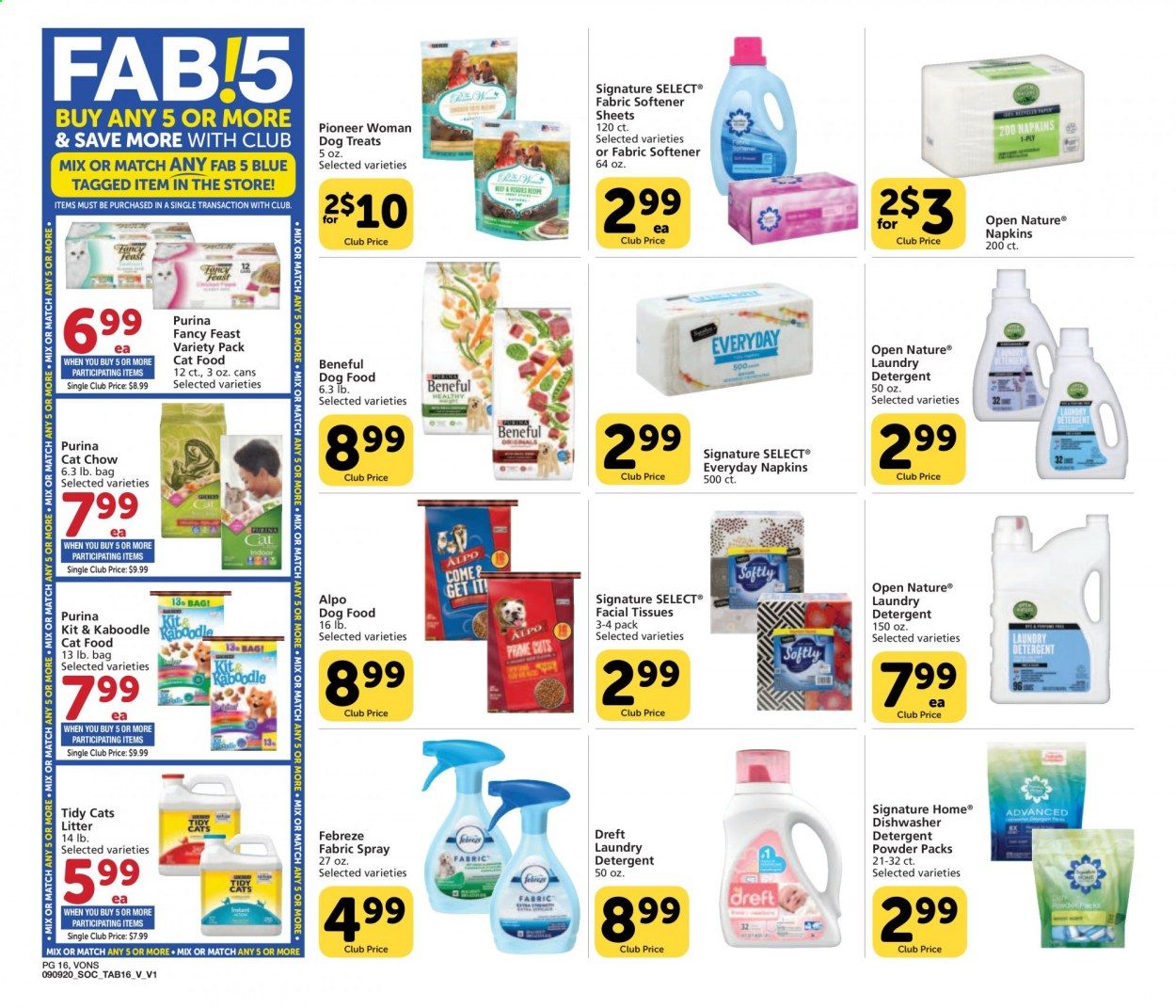Vons Weekly Ad September 9 to September 29