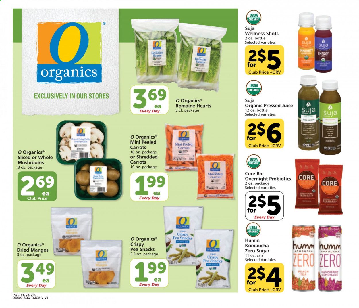 Vons Weekly Ad September 9 to September 29