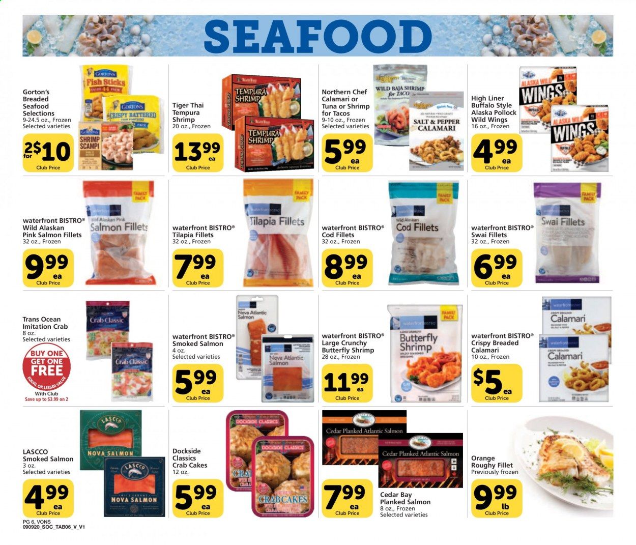 Vons Weekly Ad September 9 to September 29