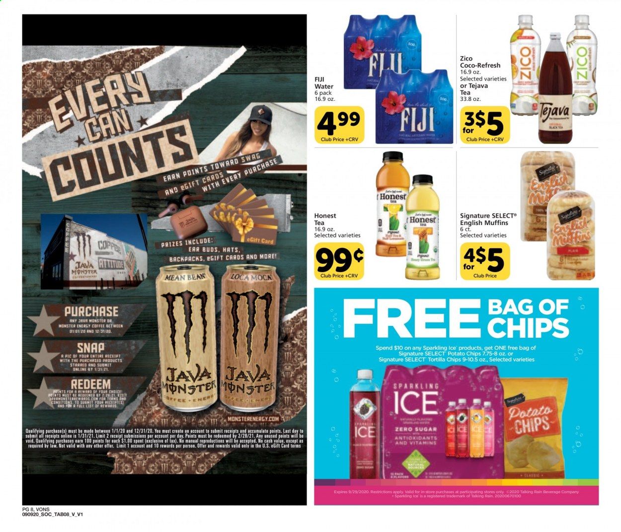 Vons Weekly Ad September 9 to September 29
