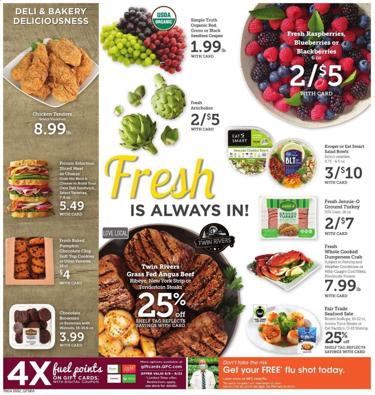 QFC Weekly Ad September 9 to September 15