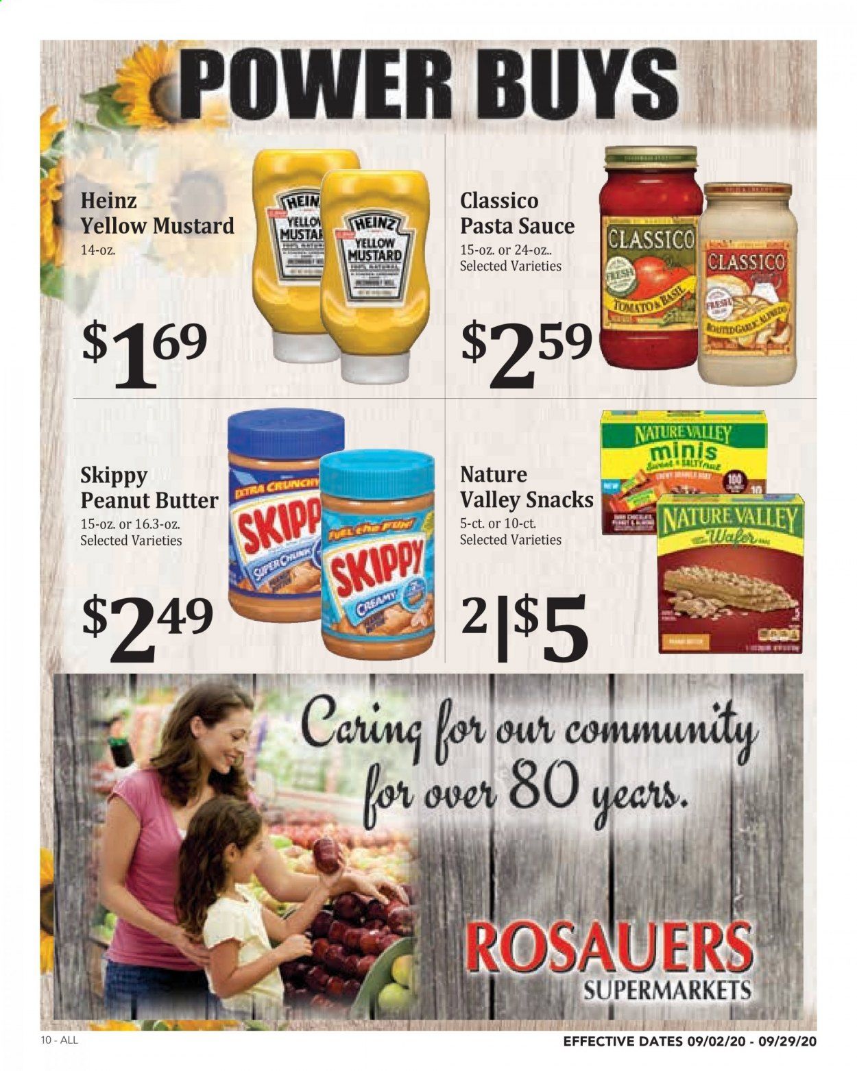Rosauers Weekly Ad September 2 to September 29