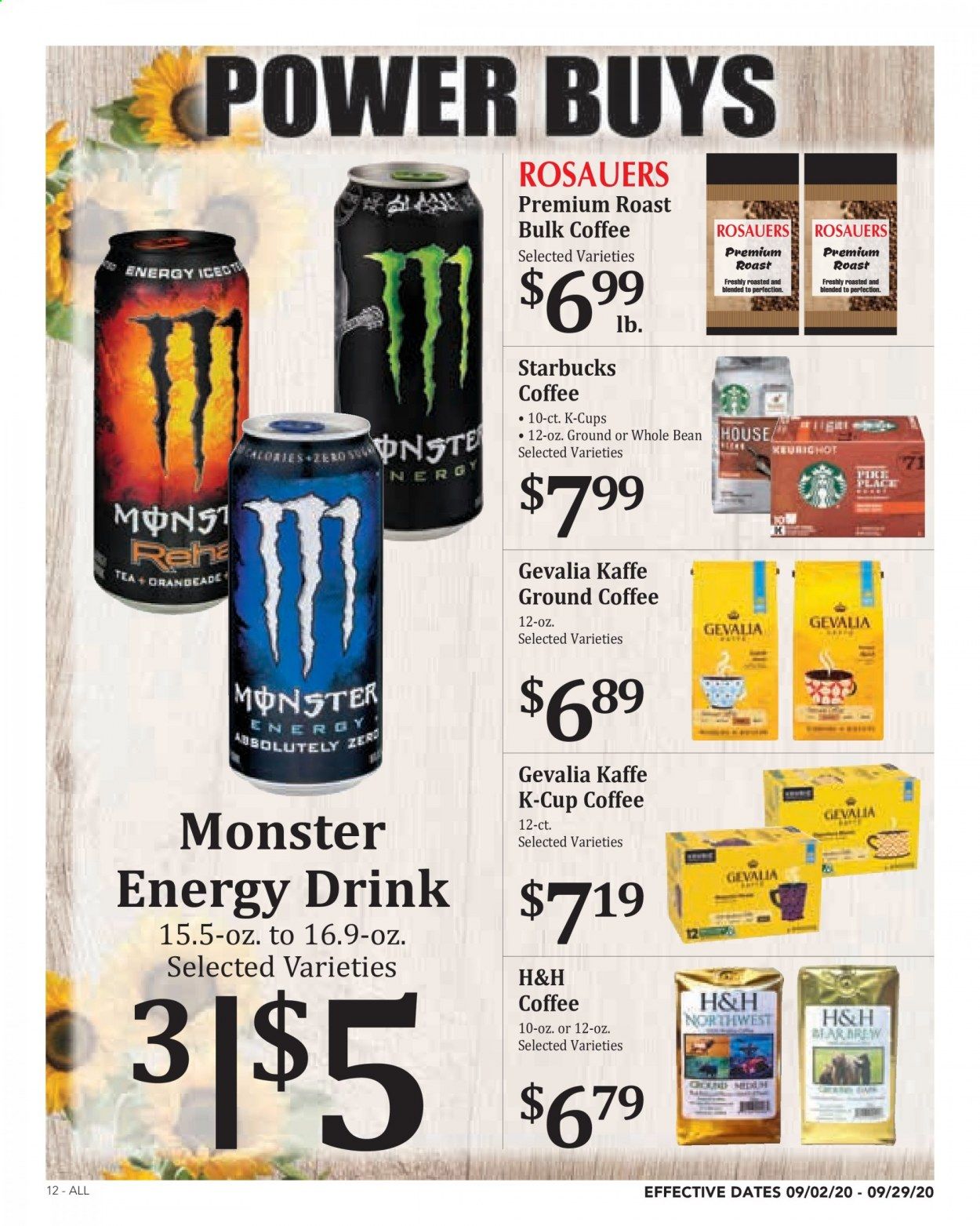 Rosauers Weekly Ad September 2 to September 29