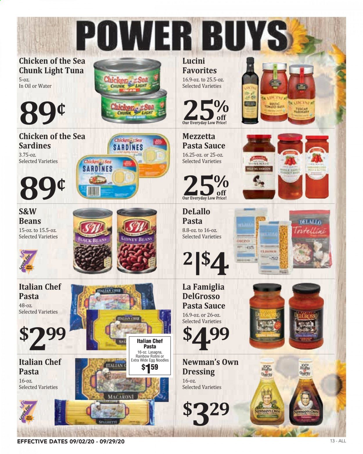 Rosauers Weekly Ad September 2 to September 29