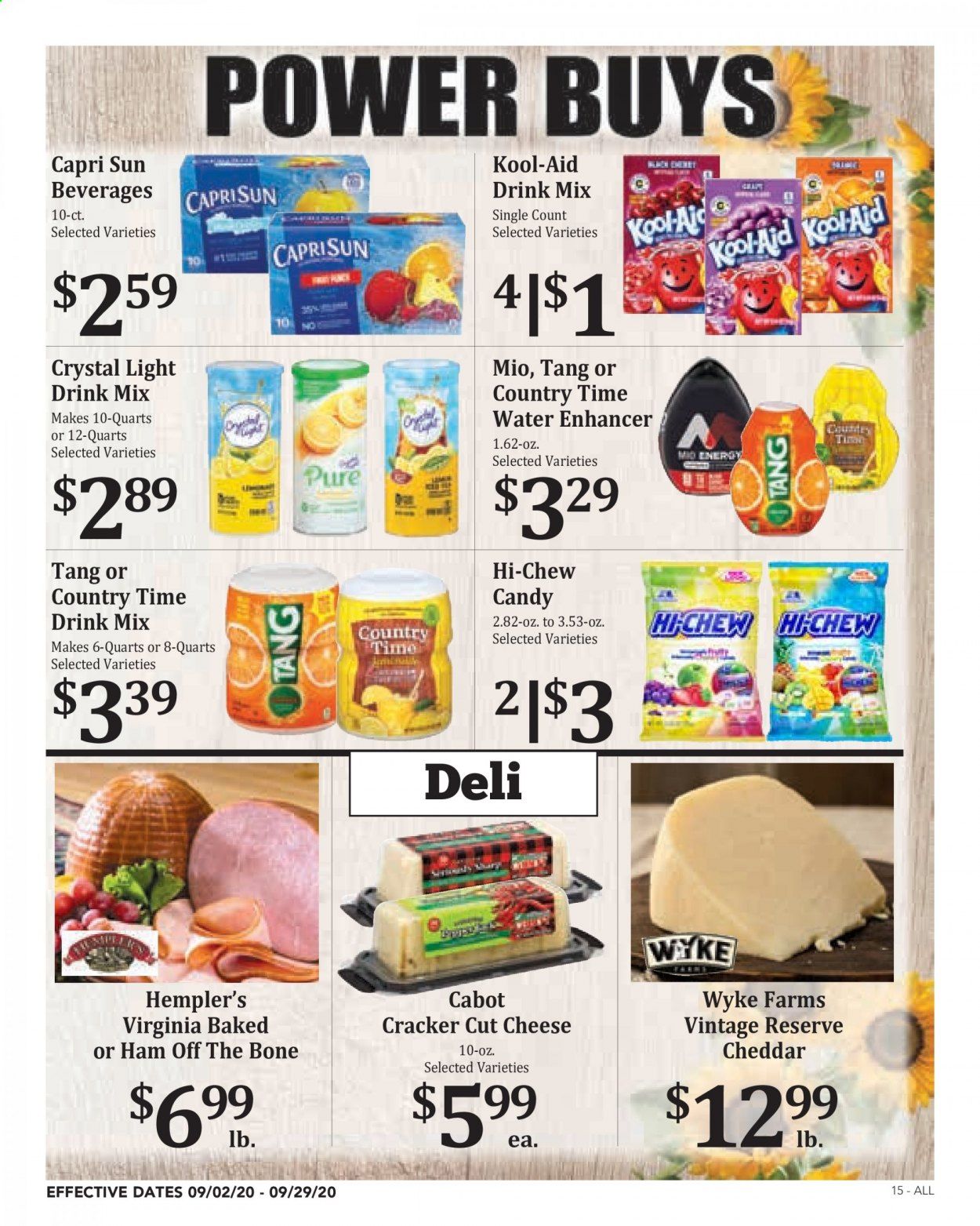 Rosauers Weekly Ad September 2 to September 29