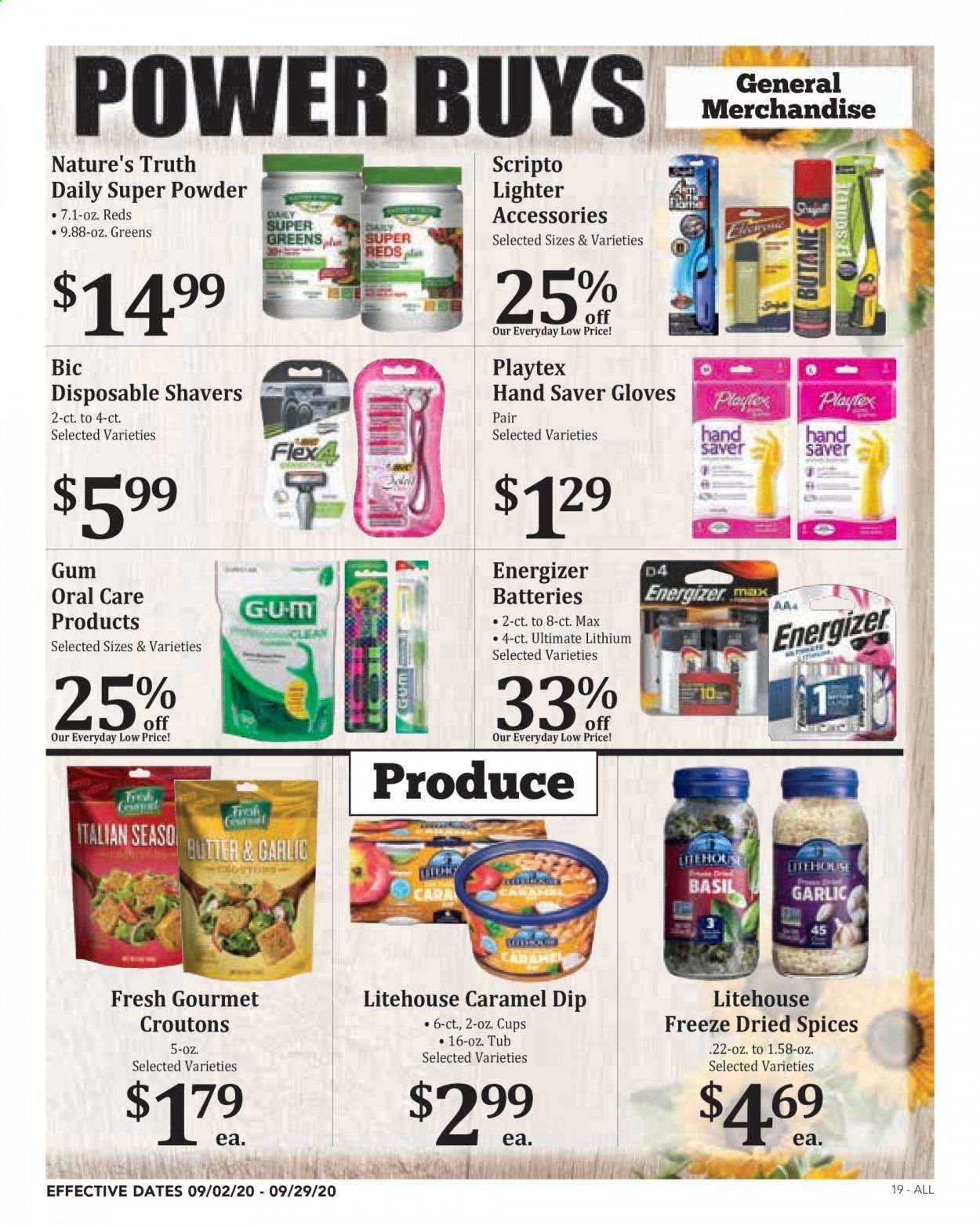 Rosauers Weekly Ad September 2 to September 29