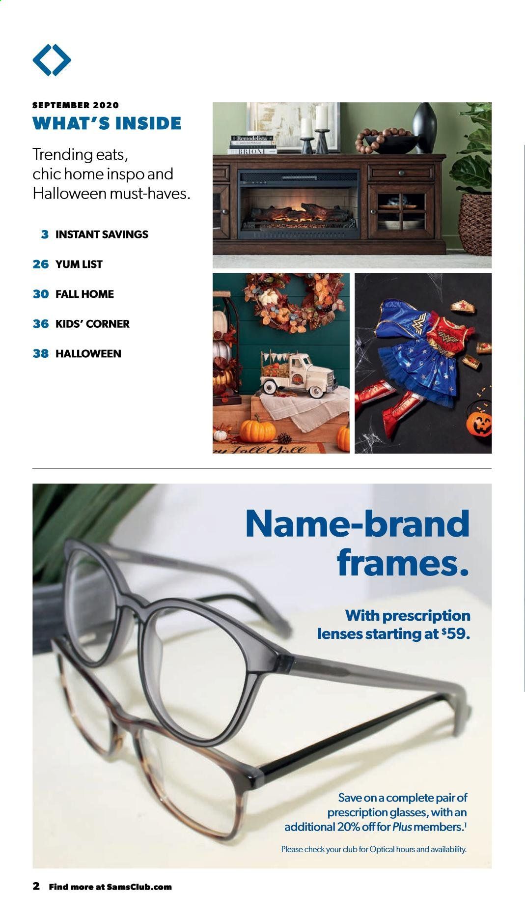 Sam's Club Weekly Ad September 2 to September 27