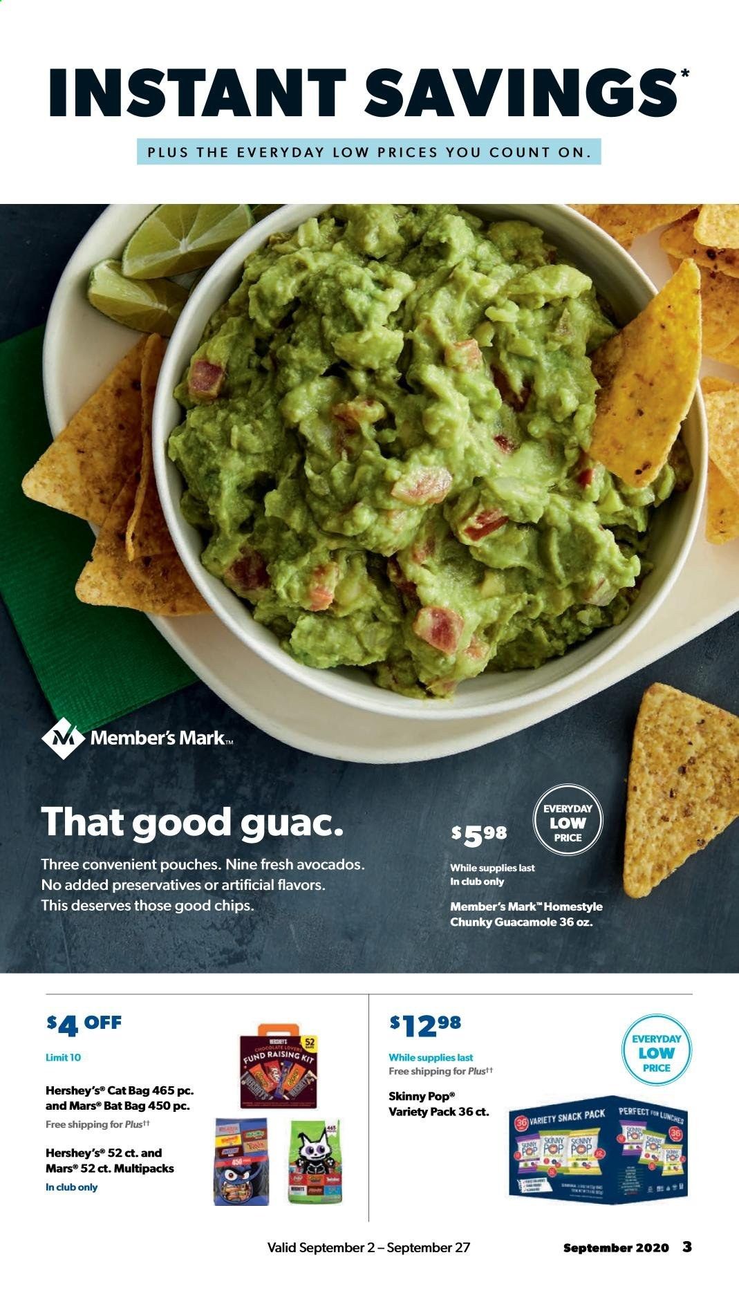 Sam's Club Weekly Ad September 2 to September 27