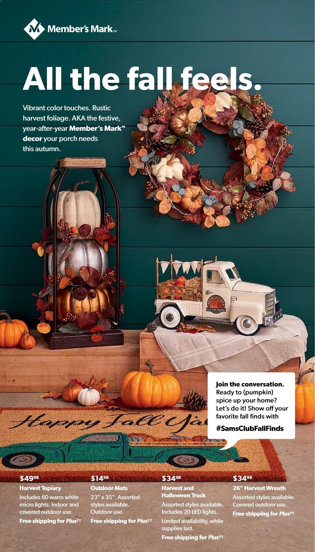 Sam's Club Weekly Ad September 2 to September 27