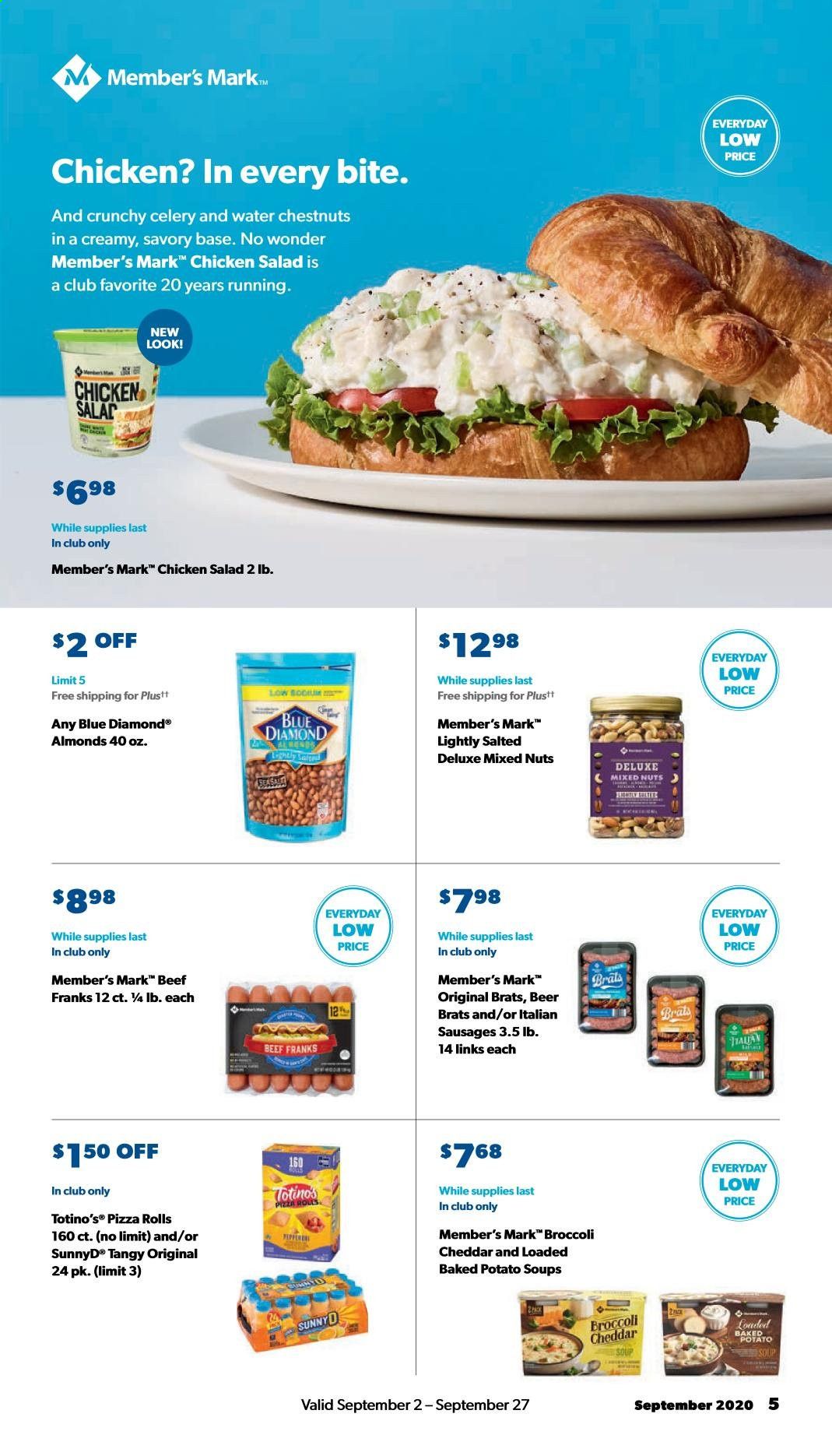 Sam's Club Weekly Ad September 2 to September 27