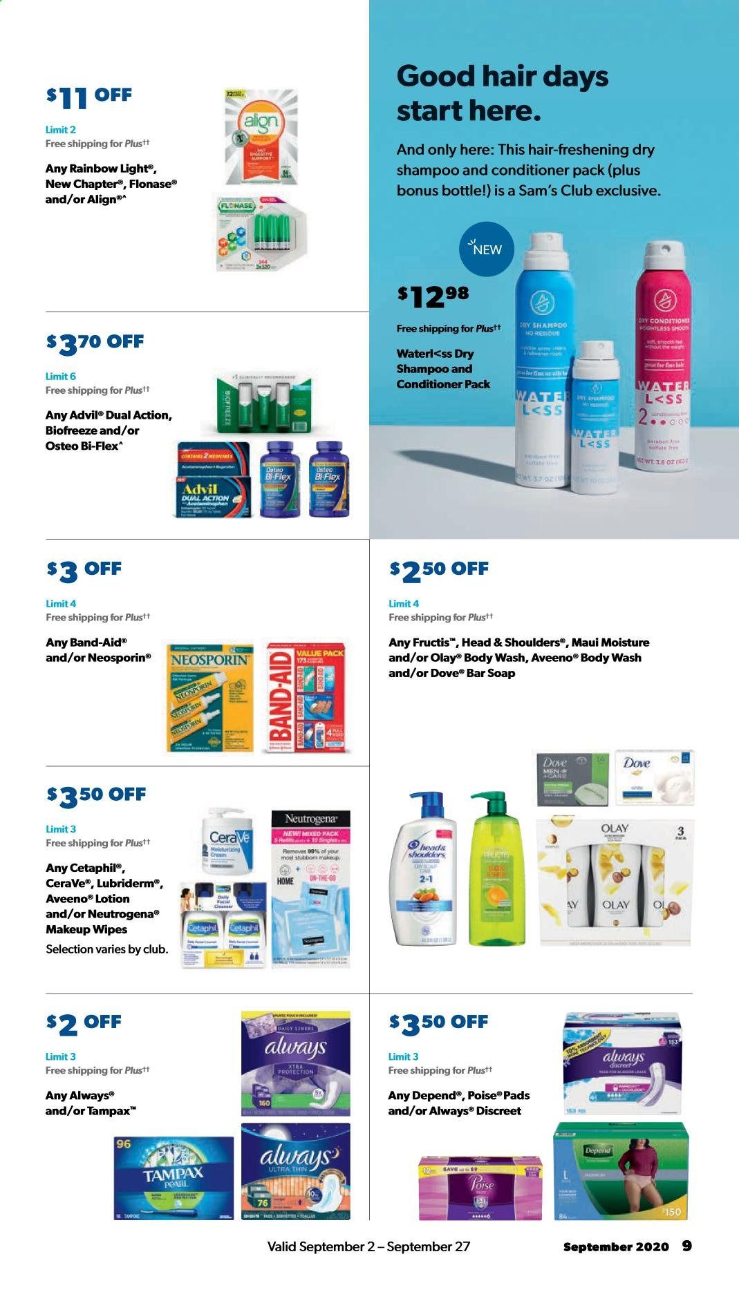 Sam's Club Weekly Ad September 2 to September 27