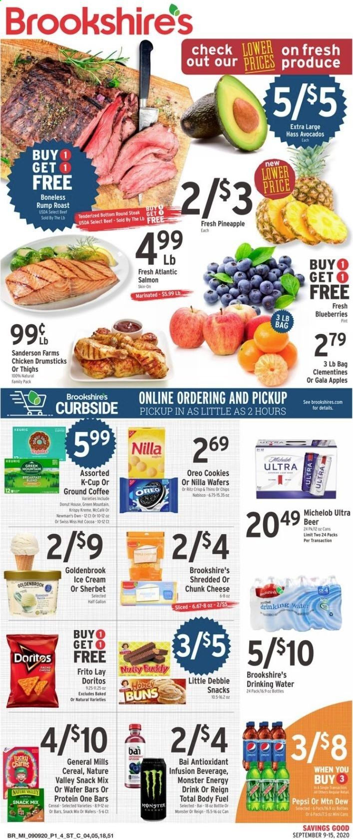 Brookshires Weekly Ad September 9 to September 15