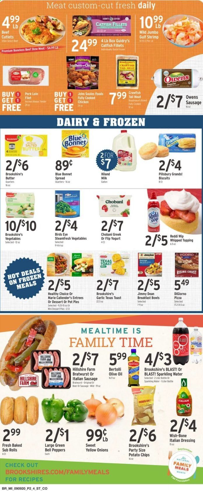 Brookshires Weekly Ad September 9 to September 15