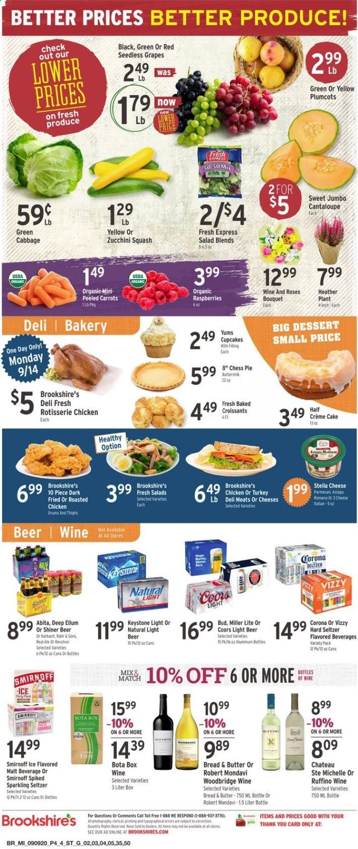 Brookshires Weekly Ad September 9 to September 15