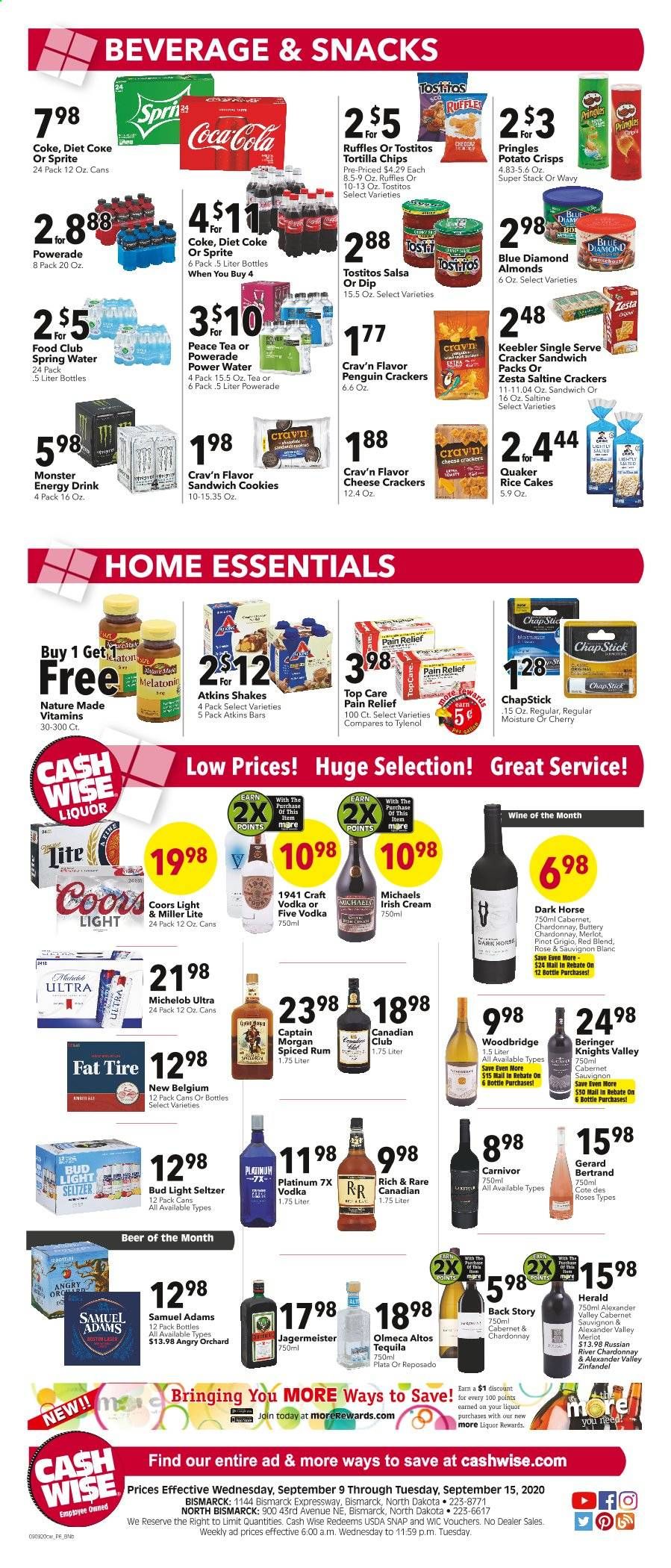 Cash Wise (MN, ND) Weekly Ad September 9 to September 15