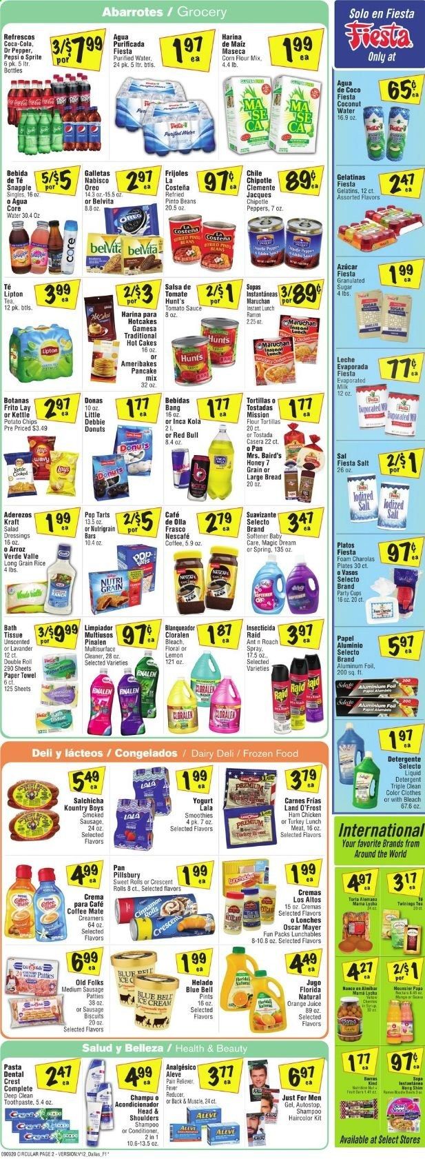 Fiesta Mart Weekly Ad September 9 to September 15