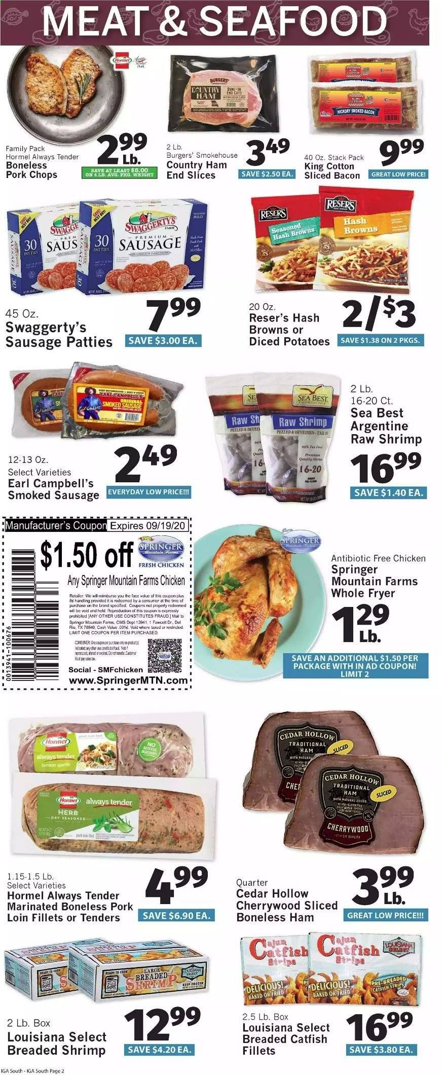 IGA Weekly Ad September 9 to September 15