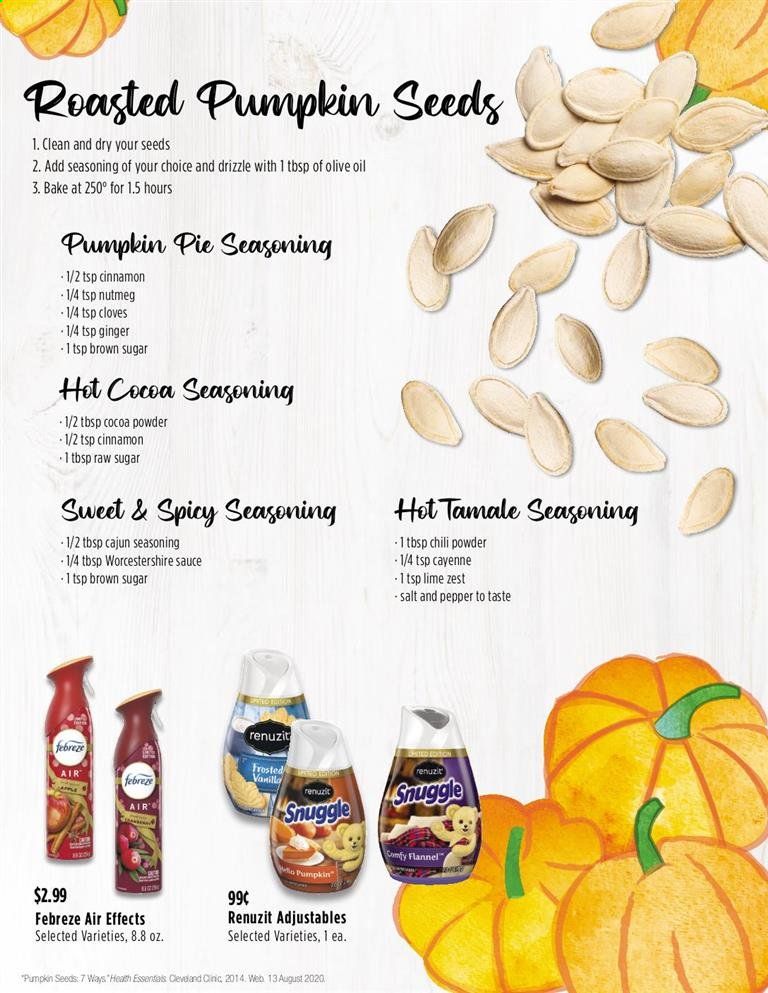 Market Street Weekly Ad September 9 to November 3