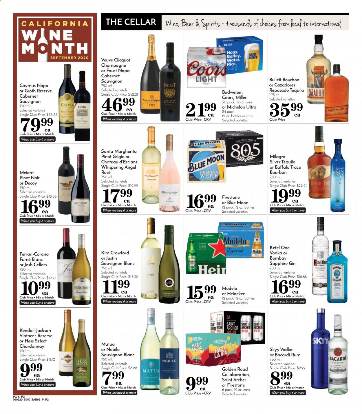 Pavilions Weekly Ad September 9 to September 15