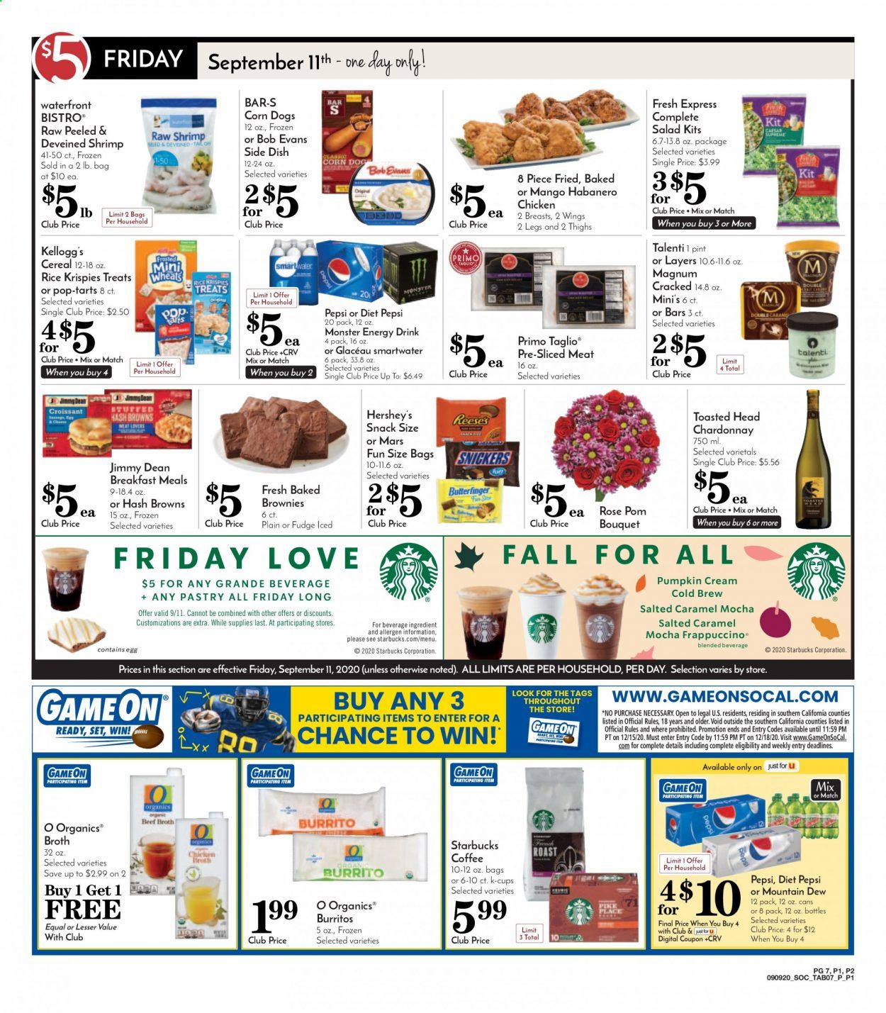 Pavilions Weekly Ad September 9 to September 15