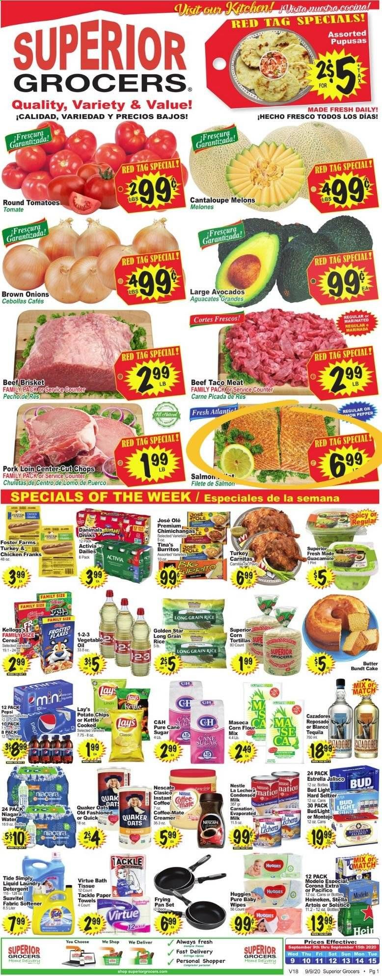 Superior Grocers Weekly Ad September 9 to September 15