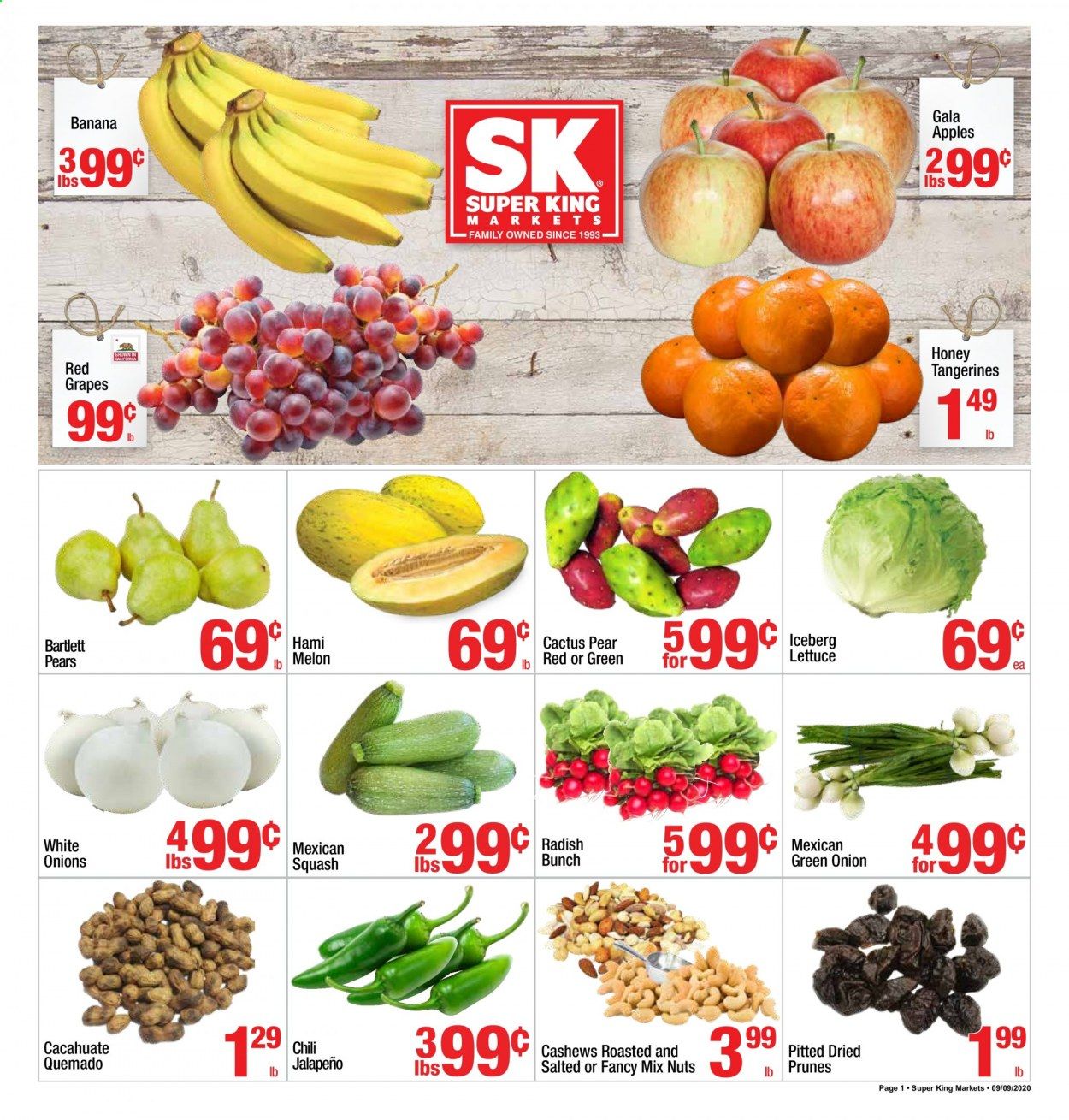Super King Markets (CA) Weekly Ad September 9 to September 15