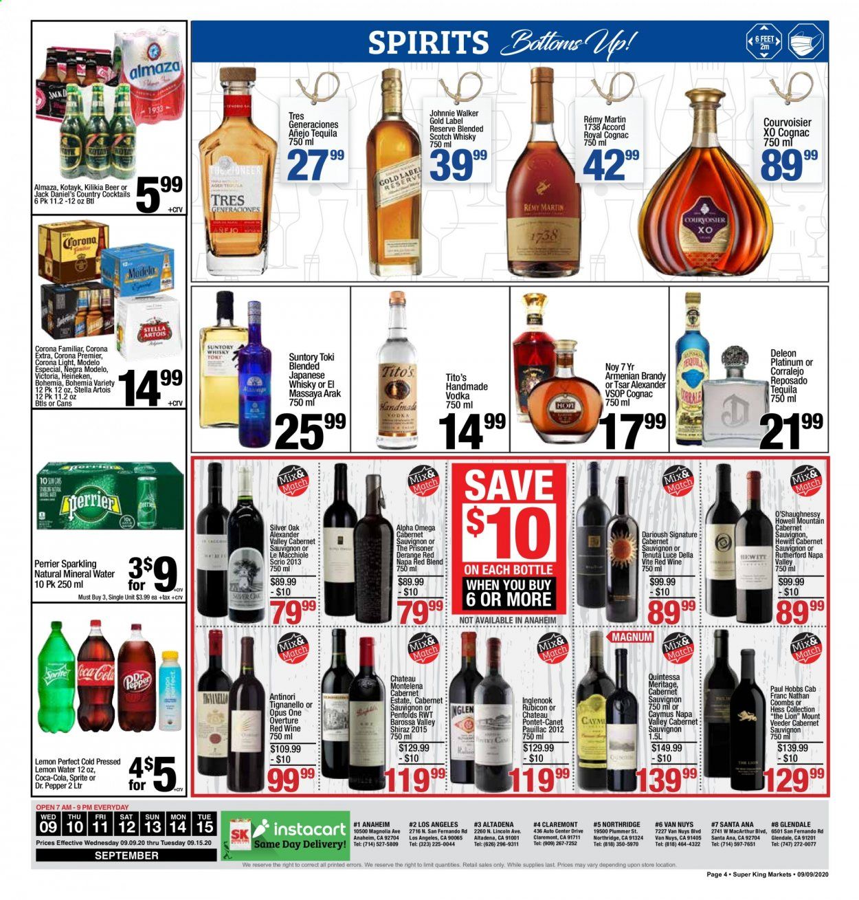 Super King Markets (CA) Weekly Ad September 9 to September 15