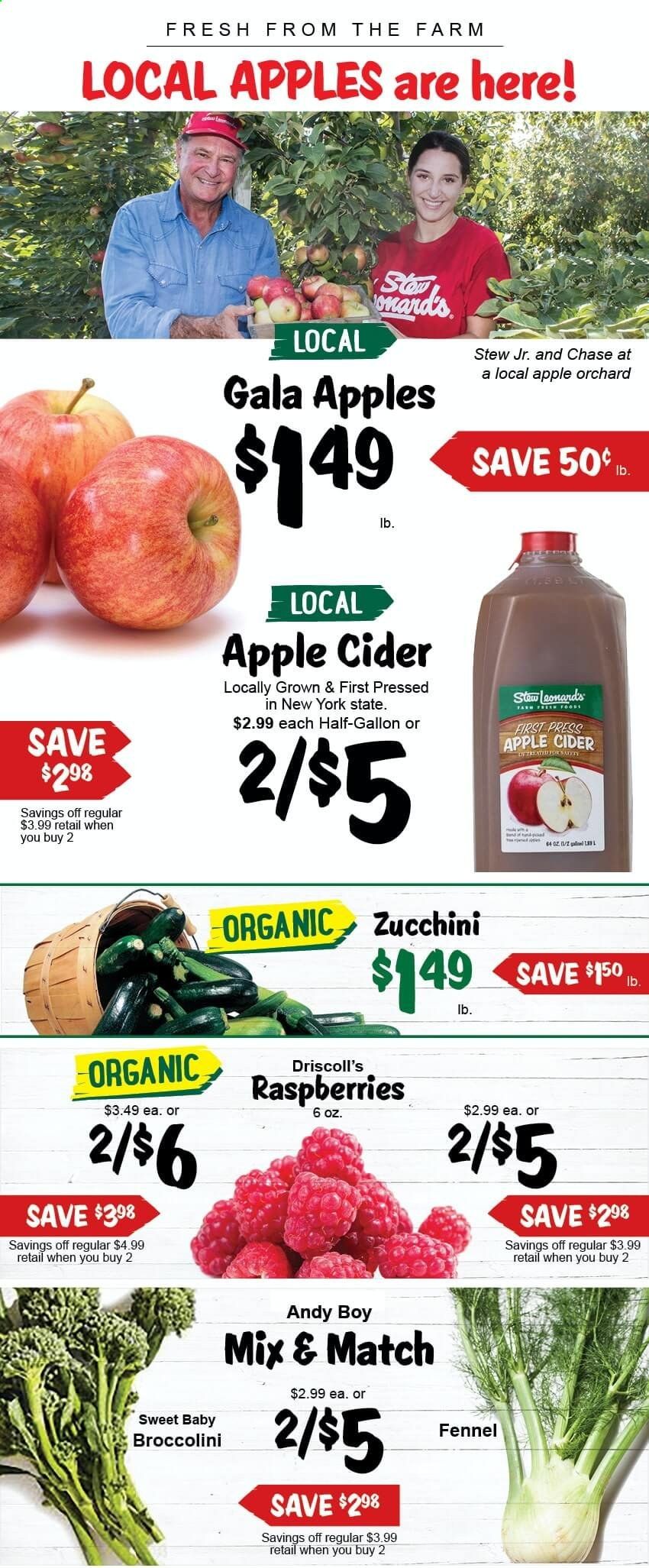 Stew Leonard's Weekly Ad September 9 to September 15
