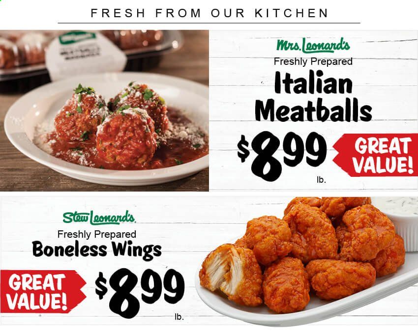 Stew Leonard's Weekly Ad September 9 to September 15