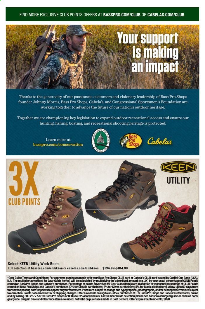 Bass Pro Shops Weekly Ad September 1 to September 30