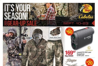 Cabela's Weekly Ad September 10 to September 23