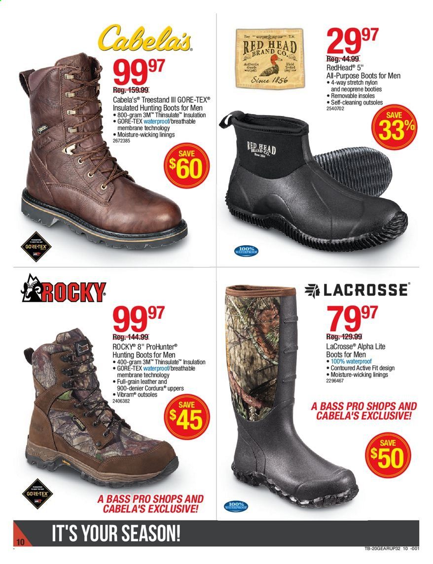 Cabela's Weekly Ad September 10 to September 23