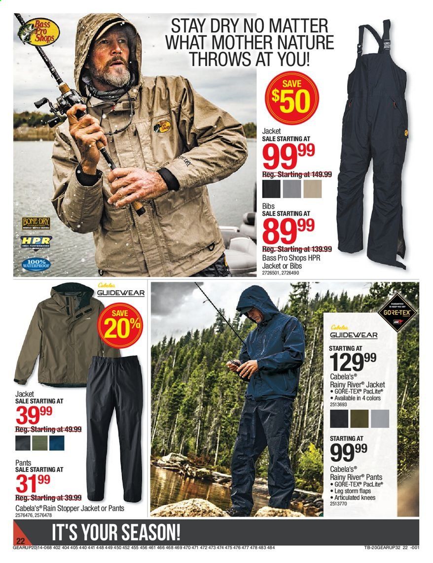 Cabela's Weekly Ad September 10 to September 23