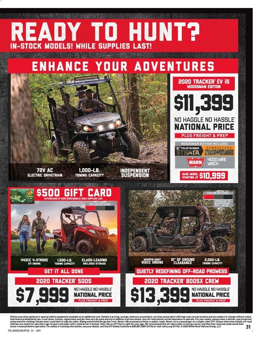 Cabela's Weekly Ad September 10 to September 23
