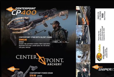 Cabela's Weekly Ad September 1 to September 30