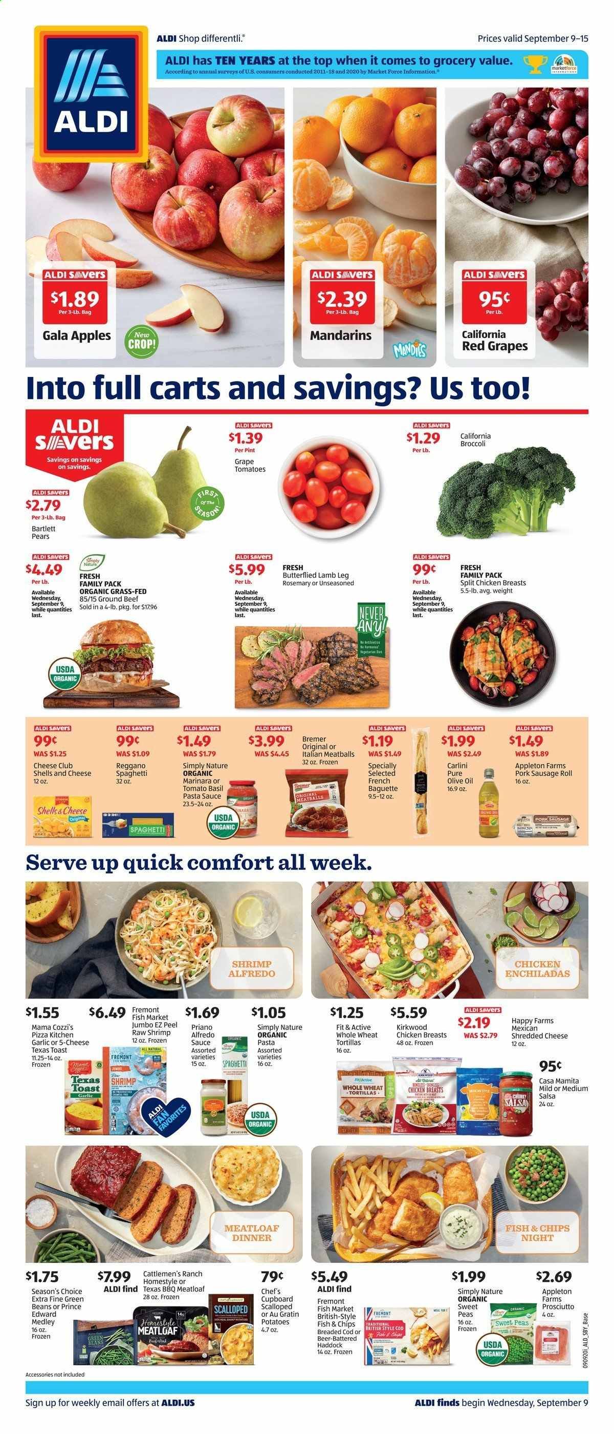ALDI (NC, PA, SC, TN, VA) Weekly Ad September 9 to September 15