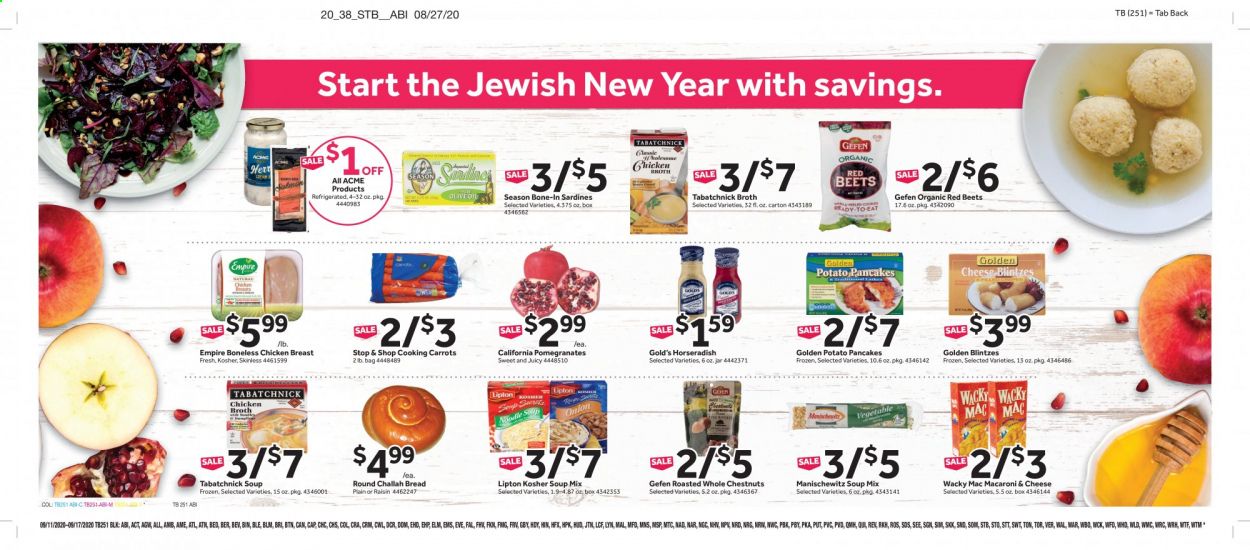 Stop & Shop (MA) Weekly Ad September 11 to September 17