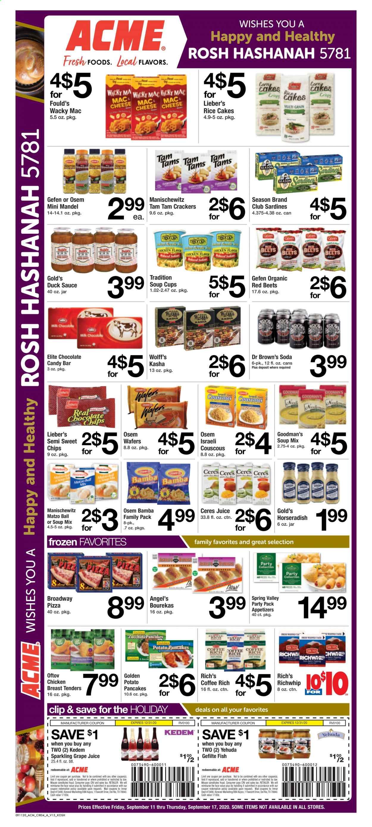 ACME Weekly Ad September 11 to September 17