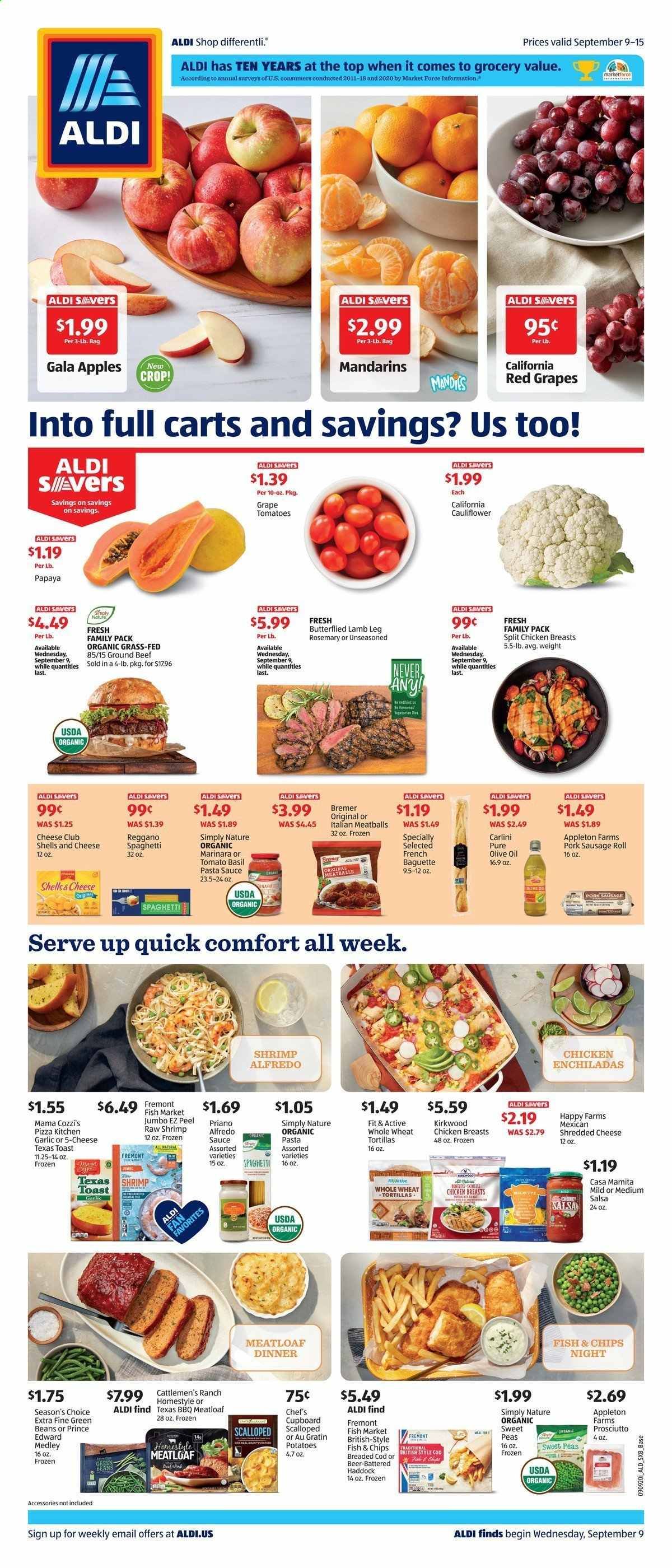 ALDI (NY, OH, PA, TN, WV) Weekly Ad September 9 to September 15