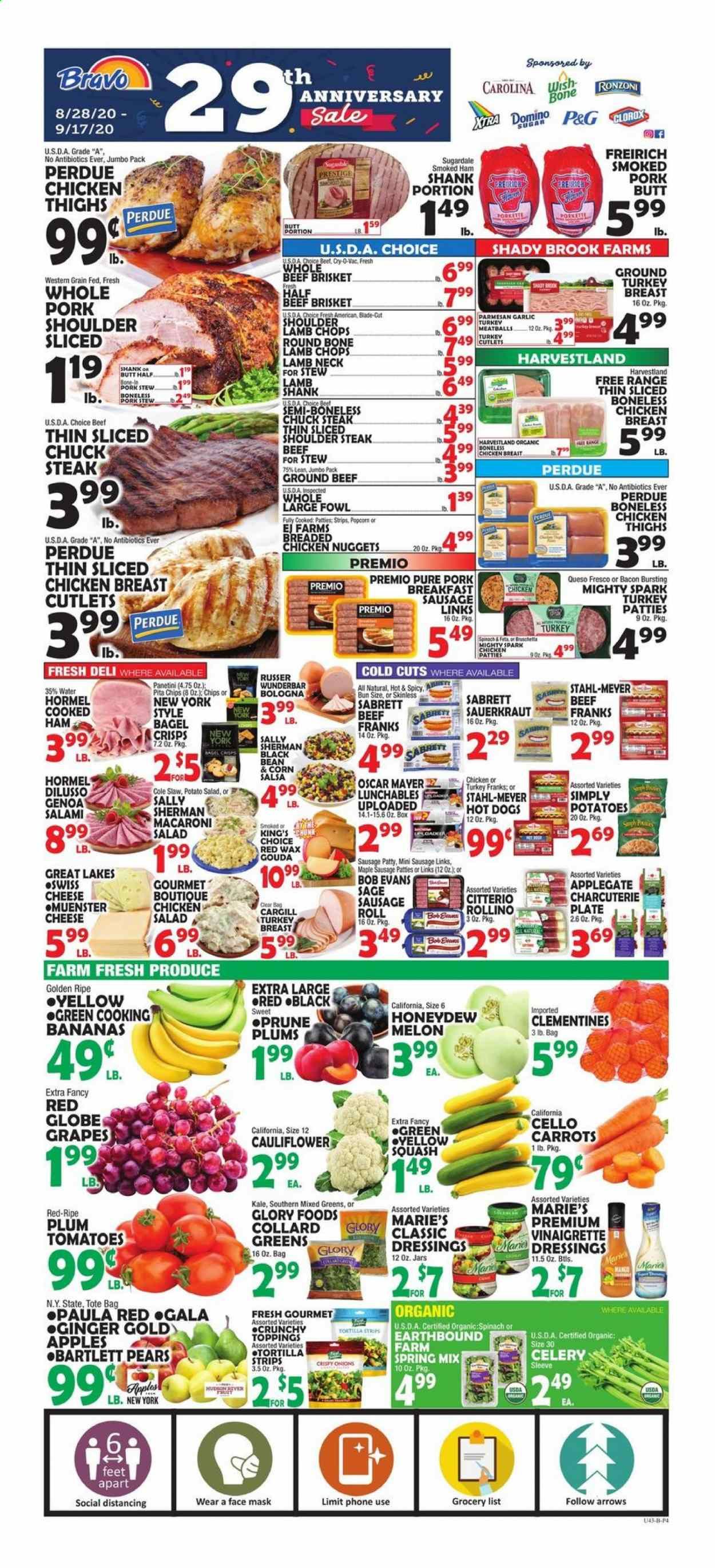 Bravo Supermarkets Weekly Ad September 11 to September 17