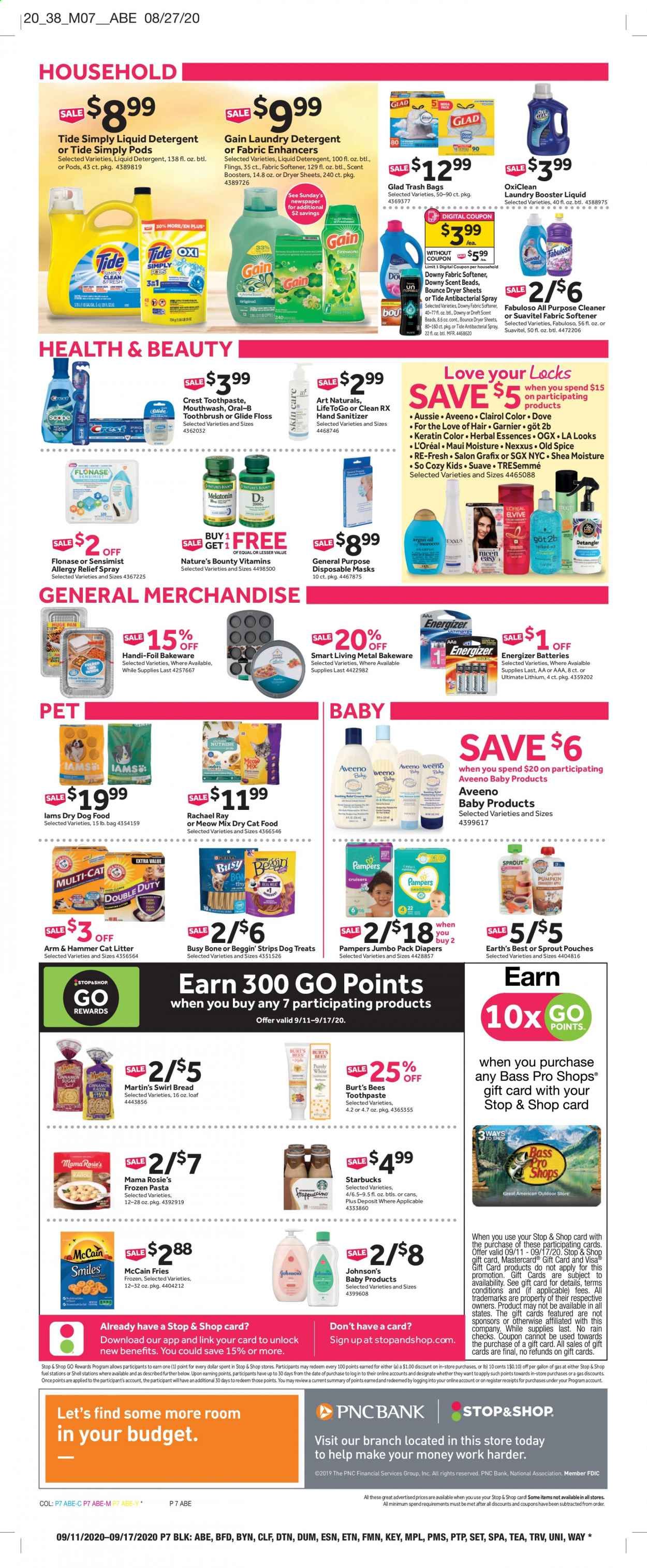 Stop & Shop (NJ) Weekly Ad September 11 to September 17