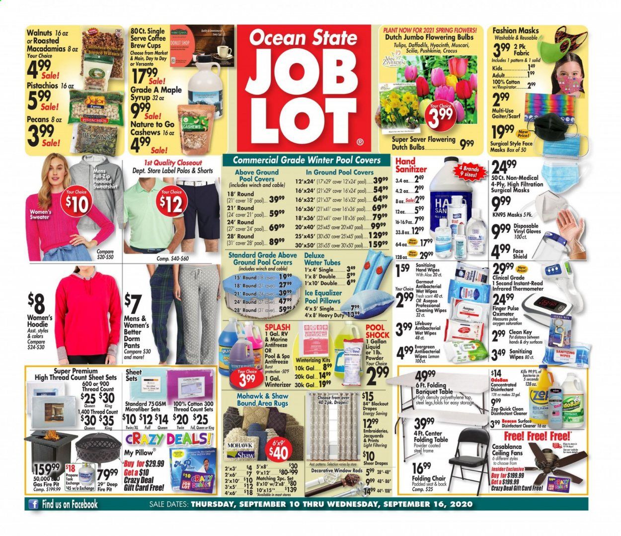 Ocean State Job Lot Weekly Ad September 10 to September 16