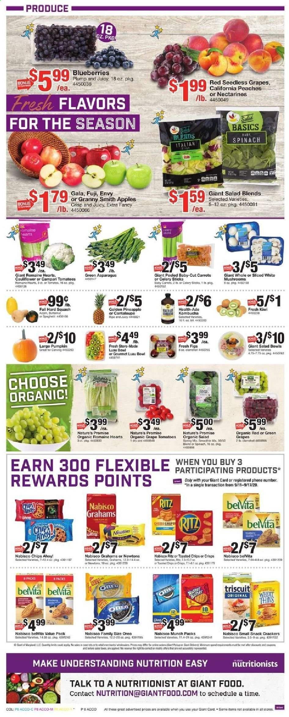Giant Food Weekly Ad September 11 to September 17