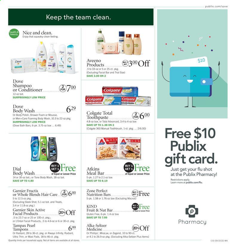 Publix Weekly Ad September 10 to September 16