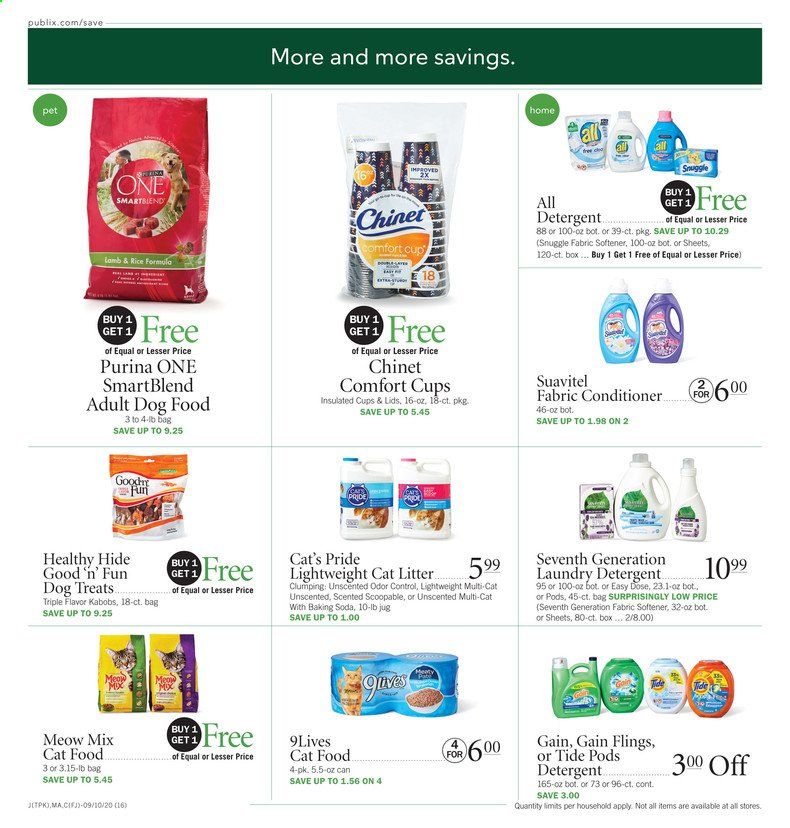 Publix Weekly Ad September 10 to September 16