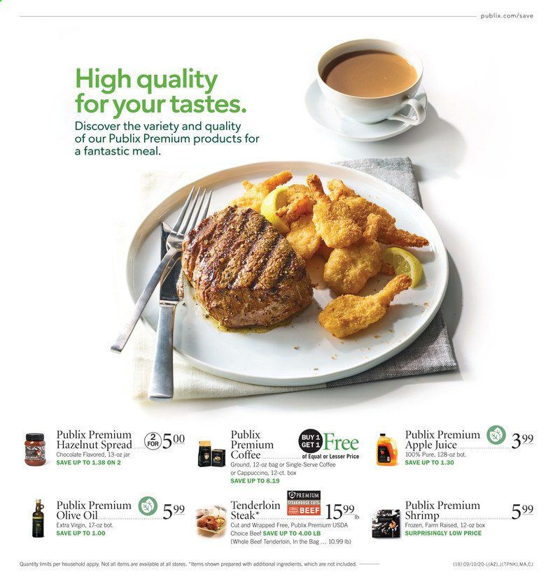 Publix Weekly Ad September 10 to September 16