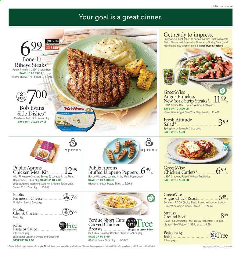 Publix Weekly Ad September 10 to September 16
