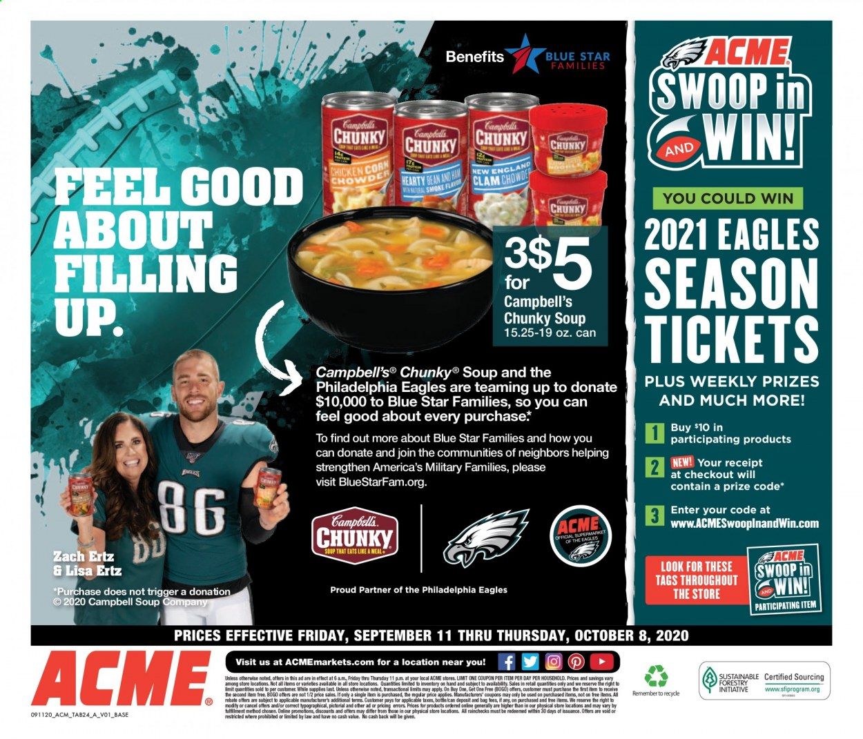 ACME Weekly Ad September 11 to October 8