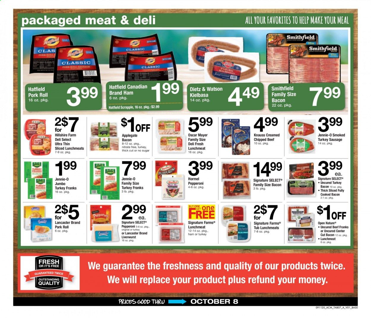 ACME Weekly Ad September 11 to October 8